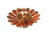 Iron and Brass Deepak Orange Colour 0.04Kg